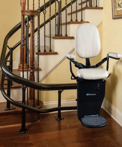 Custom Curved Stairlift </br> Helix